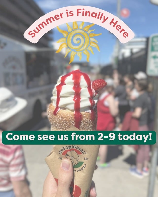 Eva's Chimney Cones — summer promo